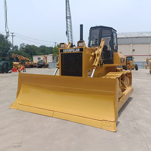 รถดันดินตีนตะขาบ Caterpillar D6G มือสองจากญี่ปุ่นแท้ เครื่องยนต์ CAT 3306 รถดันดินขนาดกลาง พร้อมหัวริปเปอร์ สำหรับงานก่อสร้างปรับระดับพื้นดิน - Product Image 3