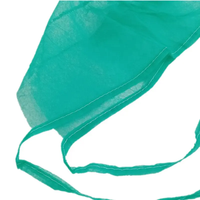 Penutup Kepala Sekali Pakai, Ramah Lingkungan, Bahan PP Nonwoven, Model Bulat, Untuk Mop, Bedah, dan Dokter