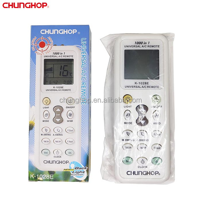 K-1028e Universal Remote Control 1000 in 1 Automatic Air Conditioner Controller for Hitachi Haier Akira Hualing York