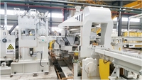 Bobine en aluminium inoxydable/carbone/acier galvanisé coupée à la longueur de la ligne Machine pour niveler les tôles et dérouler le cisaillement