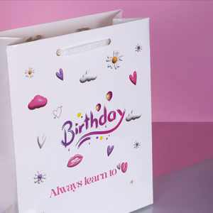 Bolsas de Regalo de Papel de Cumpleaños al por Mayor, Bolsas de Papel para Regalo de Cumpleaños del Día del Niño para Niños y Niñas, Baby Shower, Fiesta de Cumpleaños - Product Image 3