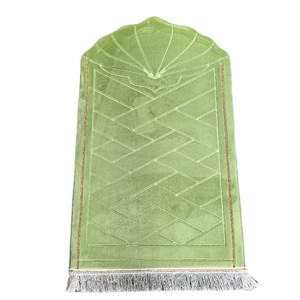 Tappetino da Preghiera Islamico Moderno in Flanella Goffrata, Spesso e Morbido, Antiscivolo, per Uso Domestico e in Moschea - Product Image 5