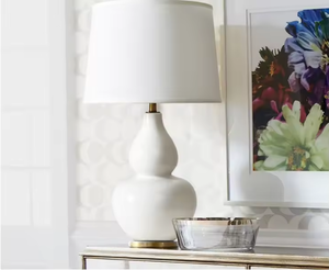 Một chiếc đèn bàn bằng gốm tùy chỉnh với phong cách trang trí hiện đại sang trọng cho Bàn Cạnh Giường ngủ phòng khách - Product Image 4