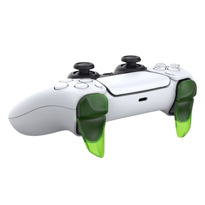 ชุดอุปกรณ์ปรับปรุงเกม Clear Green Blade 2 คู่ ปุ่มปรับระดับไหล่ ตัวต่อขยายกันชน ตัวต่อขยายทริกเกอร์ สำหรับคอนโทรลเลอร์ Ps5 - Product Image 5
