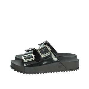 Zaxy Women's Low Top Slippers ZA18063 Black Flat <b>Sandals</b> - Product Image 1