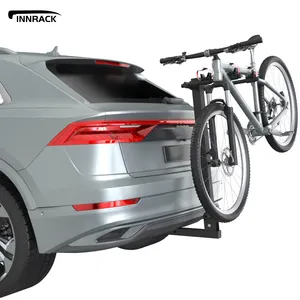 Traseiro Do Carro OEM Engate Transportador De Bicicleta Auto Veículo Bicicleta Engate Cremalheira 2 Bicicletas Transportador