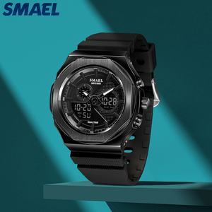 Reloj SMAEL 8102 Luminoso e Impermeable para Mujer, Reloj de Cuarzo Personalizado de Policarbonato, Reloj para Pareja, Reloj para Estudiante - Product Image 5