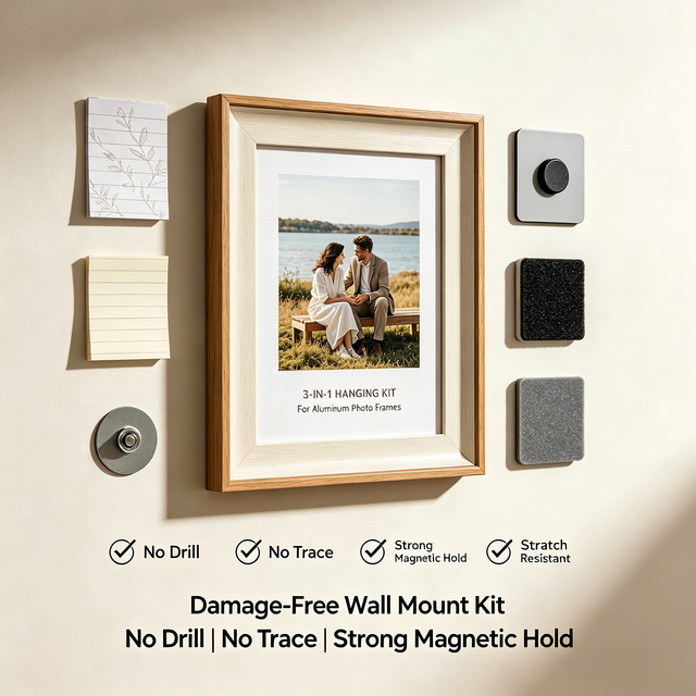 Sublimation square Permanent Magnets Sheet Photo Wall Mount Magnet with Adhesive Metal Poster Flexible Rubber Magnet Kit Sticker