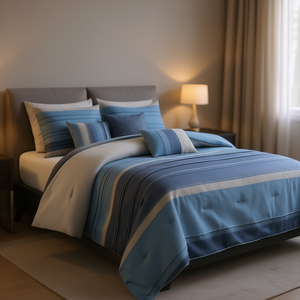 Miodena <b>Comforter</b> <b>Set</b> 7 Piece Floral Woven Queen King Super King Size Bedding Bedroom Home Hotel Use - Product Image 3