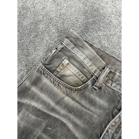 Jeans Homme Hombre Rock Revival Jeans Hommes Pantalon Jeans Hommes Lourds Déchiré Pantalons en Denim pour Hommes