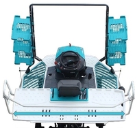 Machine de plantation de riz 8 rangées, planteur de plante, type d'équitation