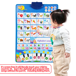 Electronic Interactive <strong>ABC</strong> &amp; 123s &amp; Music Talking Wall Chart Poster - Product Image 3