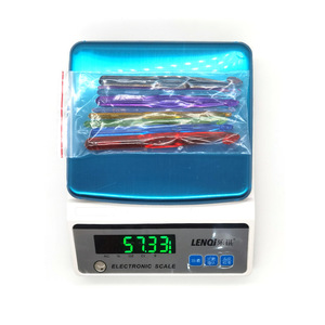 Outils de tricot, aiguilles à <span class=keywords><strong>tricoter</strong></span> en plastique colorées et crochets, <span class=keywords><strong>15</strong></span> cm, lot de 9, style mignon, modèle S06, dans un sac OPP - Product Image 5