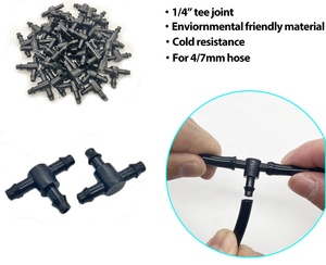 Kit d'<span class=keywords><strong>arrosage</strong></span> <span class=keywords><strong>automatique</strong></span> de jardin de 30m Système d'irrigation goutte à goutte en PVC avec buse réglable et tuyau avec numéro de modèle de plante - Product Image 5