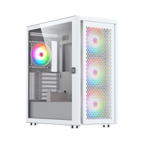Vente chaude Logo Personnalisé E-ATX Mid Tower Gaming Computer Case Hd Usb3.0 Atx Game Case 360 Refroidi à l'eau