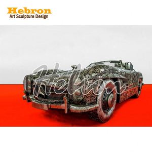 Modèle de voiture classique rétro MG <span class=keywords><strong>Miller</strong></span> fait main, grande échelle 1:1, en fer, taille réelle, avec techniques de peinture, placage et impression métalliques personnalisées - Product Image 6