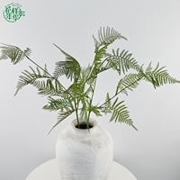 Fougère artificielle en vrac de 80 cm, verdure réaliste à branches hautes, texture douce, pour décoration de mariage, fond mural intérieur