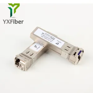 Module SFP + 10G 300m 3km 10km 20km 40km 60km 80km 100km 110km OEM fabricant 10GE Ethernet fibre optique émetteur-récepteur 10G SFP