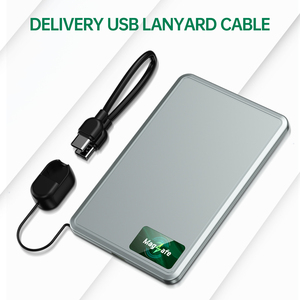 Bộ nguồn mini siêu di động 10000mAh với màn hình LED và nam châm để sạc không dây nhanh - Product Image 6