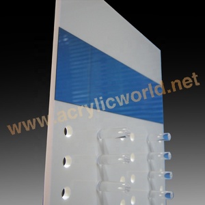 White Acrylic Spectacles Glasses Floor Display Shelf Freestanding Eyewear Organizer <b>rack</b> with Multiple Tiers for Optical Shops - Product Image 6