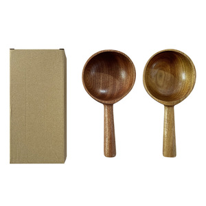 Wooden <b>Serving</b> <b>Spoon</b> Extra Large For Noodles Soup Korean Style Durable Handheld Cooking <b>Spoon</b> - Product Image 5
