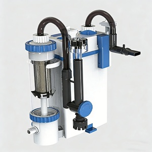 SUNSUN 3 1 Filter Akuarium Eksternal Hang Back Pengumpul Kotoran Ikan Pembangkit Oksigen Pembuat Gelombang Plastik 500L/H Output 100% - Product Image 1