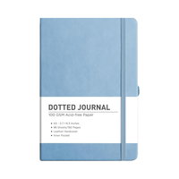 Kostenloser Aufkleber A5 Anpassbares Druck-Notizbuch Neues personal isiertes PU-Hardcover-Leder gebundenes Journal Gefütterte Seiten Notizbuch-Logo