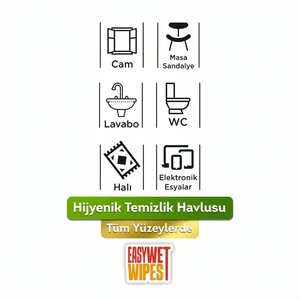 Toallitas Húmedas Antialérgicas Fáciles de Usar, Detergentes de Limpieza de Superficies, Paquete de 2x100 (200 Hojas) - Product Image 1