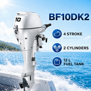 Moteur <span class=keywords><strong>hors</strong></span>-<span class=keywords><strong>bord</strong></span> à essence HONDAS BF10DK2 7,4 kW 10 CV 5000-6000 tr/min 222 cm³ <span class=keywords><strong>2</strong></span> cylindres 4 temps pour bateau pneumatique de pêche et de sauvetage - Product Image 1