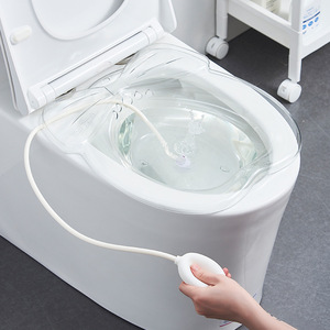 Sitz <span class=keywords><strong>bain</strong></span> pour siège de toilette soins post-partum et hémorroïdes Sitz bassin siège à vapeur pour <span class=keywords><strong>Epsom</strong></span> <span class=keywords><strong>sel</strong></span> tremper Bidet Portable - Product Image 3