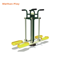 Équipement de fitness extérieur elliptique en acier galvanisé durable pour adultes - Prix de gros