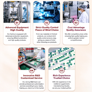 Poudre d'extrait de soja standardisé à la génistéine, complément alimentaire pour la santé des femmes, fabricant en gros sous marque privée - Product Image 4