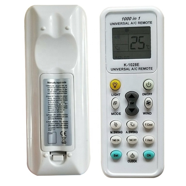 Factory Price K-1028E AC Air Condition 1000 in 1 Universal Remote Control