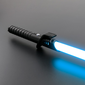 Sabre laser TXQ <span class=keywords><strong>Darksaber</strong></span> SE |   Poignée en métal de style Mandalorian |   Sabre Pixel Proffie |   Jouet lumineux pour cosplay, Halloween, Noël - Product Image 2