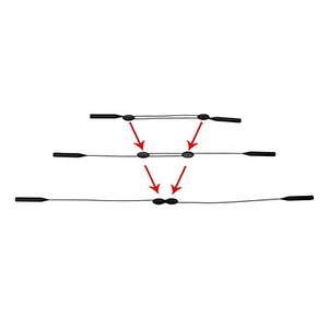 Non slip Adjustable Elastic Silicone Sunglasses Headband Cord Chain <strong>Holder</strong> Eyegwear Retainers <strong>Glasses</strong> <strong>Strap</strong> - Product Image 3