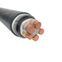 Cables de alimentación YJV32 cable de acero cable blindado 3 núcleos XLPE 4 núcleos cable de cobre subterráneo cables eléctricos de construcción italiana