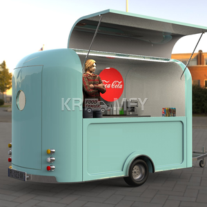 China Catering Remolques de comida de acero inoxidable Camión de comida totalmente equipado Fast Coffee Ice Mobile Kitchen Food Truck - Product Image 3