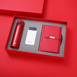 Cao cấp tùy chỉnh A5 PU máy tính xách tay thiết lập với cách điện cốc bút ngân hàng điện văn phòng lưu niệm hoàn hảo quà tặng doanh nghiệp cho khách hàng doanh nghiệp - Product Image 4