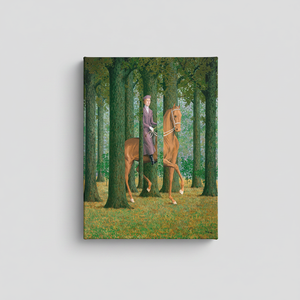 Rene Magritte 'The Blank Signature' - Panel Artístico Decorativo Impreso en Lienzo Enrollado para Colgar en la Pared - Product Image 2