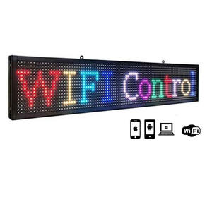 Ngoài trời RGB <span class=keywords><strong>LED</strong></span> hiển thị wifi kỹ thuật số biển <span class=keywords><strong>module</strong></span> với di chuyển tin nhắn cho trong nhà và ngoài trời sử dụng - Product Image 6