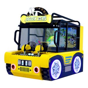 Children's Operated Tank Shooting Machine 4 Players 110-220V Family Entertainment Arcade Game 1-Year Warranty Kids for - Product Image 4