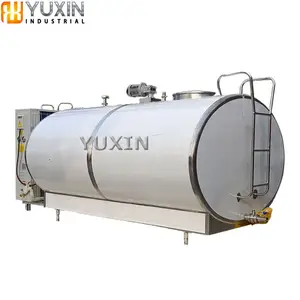 500 Liter 1000 Liter Milk Cooling Tank Transport Storage Tank