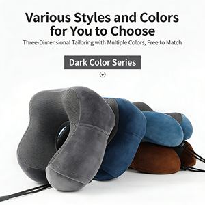 Auto-Kopfstützenkissen aus Memory-Schaum mit verstellbarem Riemen für Nackenstütze bei langen Fahrten - Product Image 6