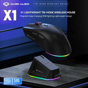 Dark Alien X1 E-Thể Thao Chuột Chơi Game Ba-Chế Độ 2.4G Paw3311 Máy Tính Xách Tay Và Một Cho Bluetooth Tương Thích - Product Image 4