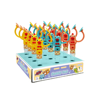 Nouveau design – Bonbons durs en forme de poussin de dessin animé qui applaudissent et jouent du tambour pour enfants – Jouets promotionnels