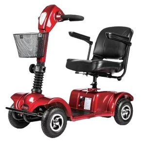 Fauteuil roulant électrique à quatre roues Jirui, capacité de charge de 75 kg, pliable, léger, véhicule de mobilité pour personnes handicapées et personnes âgées - Product Image 5