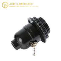 Accesorios de iluminación E26 Enchufe de lámpara 250V 250W Enchufe de baquelita con cadena de tracción E26 Lámpara para matar mosquitos Focos Led