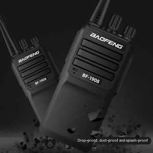 Baofeng 10W BF-1908 <span class=keywords><strong>radio</strong></span> haute puissance sans fil talkie-walkie portable adapté à la <span class=keywords><strong>radio</strong></span> longue Distance de sécurité sur les chantiers de construction - Product Image 5