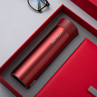 LT Promotion Vente en gros Coffret cadeau professionnel de luxe Coffret cadeau A5 en cuir PU avec stylo, tasse thermique