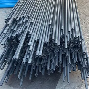 Hot Sale UPVC Pipe Customized Indoor and Outdoor Electrical Conduit Nipple Fitting Plastic PVC Electrical Conduit Tube